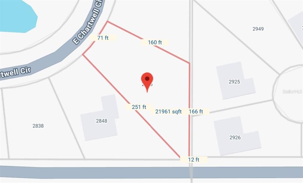 2856 E CHARTWELL CIRCLE, Hernando, FL 34442
