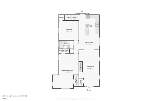 4833 Hinesley Avenue, Indianapolis, IN 46208
