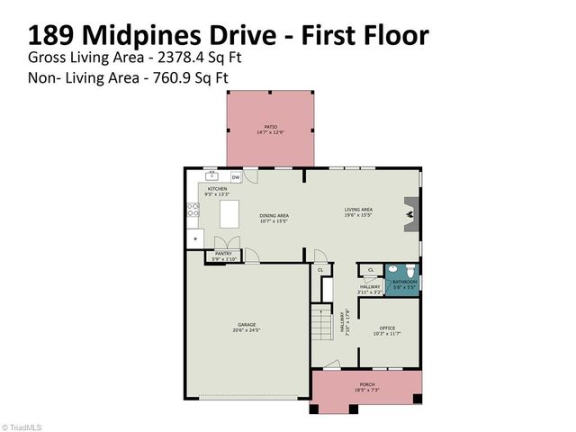189 Midpines Drive, Winston-salem, NC 27127