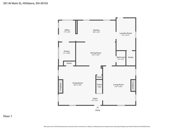 351 W Main Street, Hillsboro, OH 45133