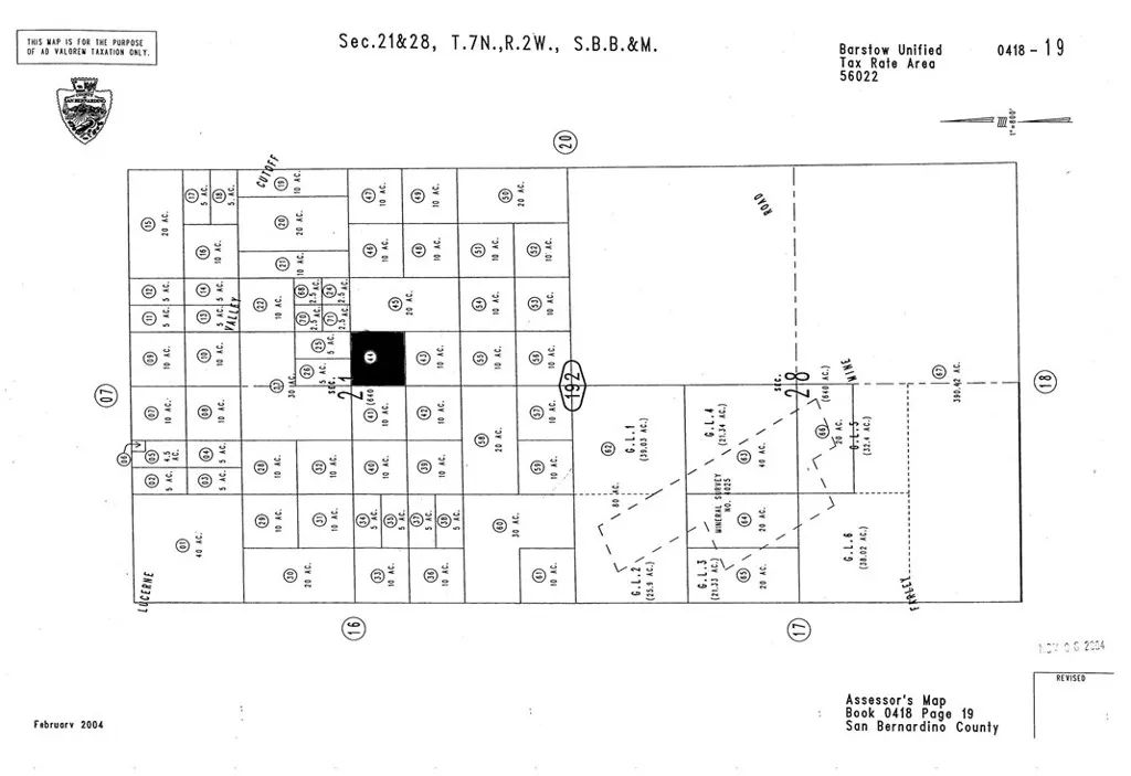 0 AKA Stoddard Wells, Barstow, CA 92311