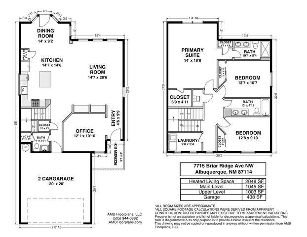 7715 BRIAR RIDGE Avenue NW, Albuquerque, NM 87114
