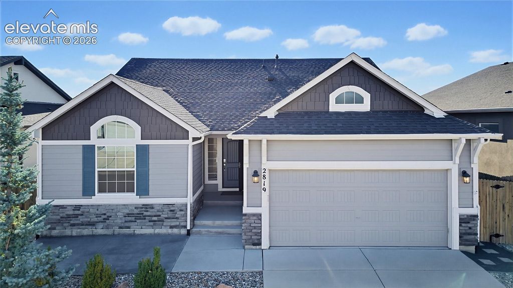 2819 Grand Prix Court, Colorado Springs, CO 80922 — exterior