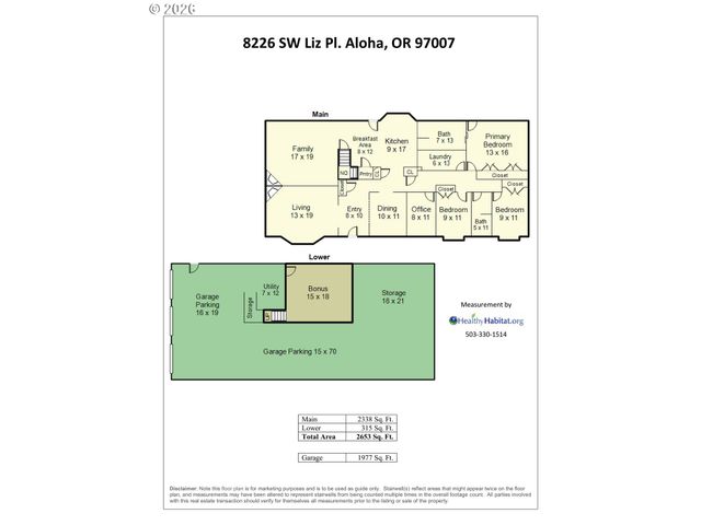 8226 Sw LIZ Pl, Beaverton, OR 97007