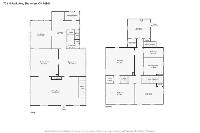 702 N Park Avenue, Shawnee, OK 74801