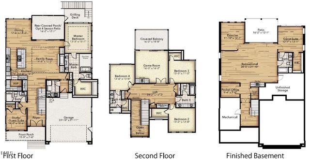 2542 Vining Branch Way, Apex, NC 27523