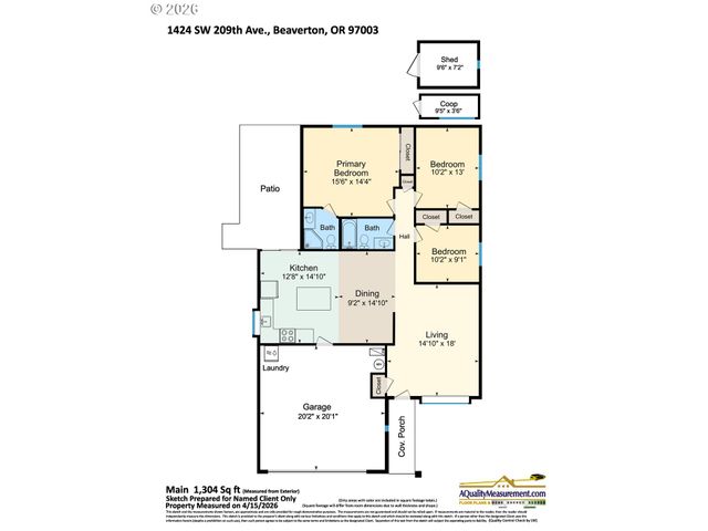 1424 Sw 209TH Ave, Beaverton, OR 97003