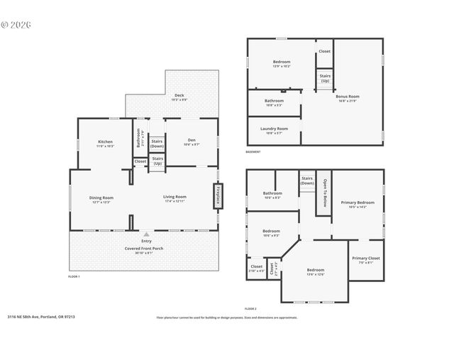 3116 Ne 58TH Ave, Portland, OR 97213