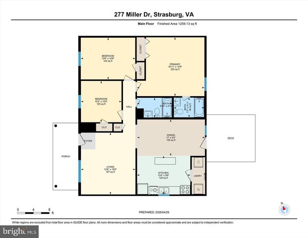 277 MILLER DR, Strasburg, VA 22657