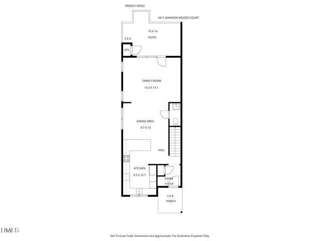 5611 Johnson Woods Court, Raleigh, NC 27609