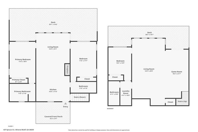437 Spruce Circle, Mineral Bluff, GA 30559