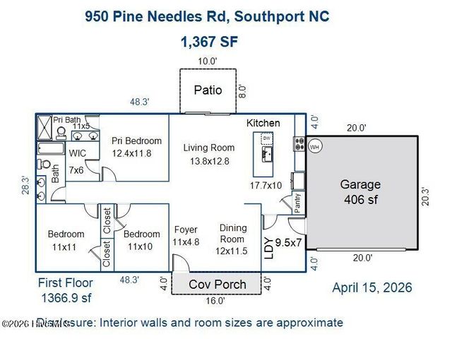 950 Pine Needles Road, Boiling Spring Lakes, NC 28461