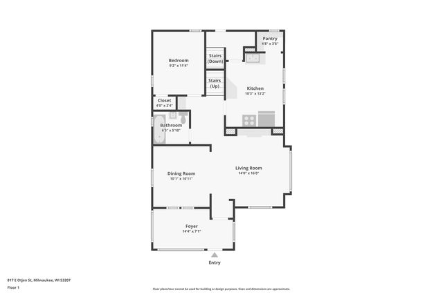 817 E Otjen STREET, Milwaukee, WI 53207