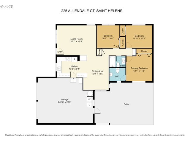 225 ALLENDALE Ct, St Helens, OR 97051