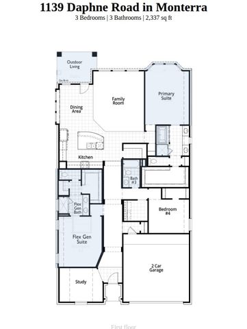1139 Daphne Road, Fate, TX 75087