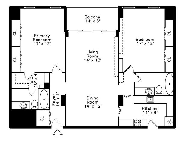 77 Pond Ave 1506, Brookline, MA 02445