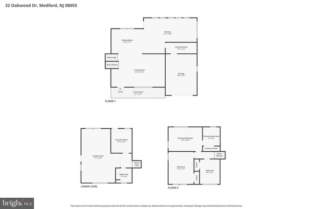 32 OAKWOOD DR, Medford, NJ 08055