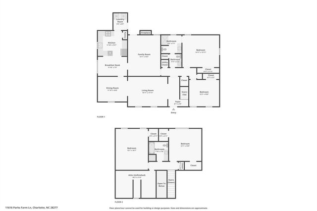 11616 Parks Farm Lane, Charlotte, NC 28277
