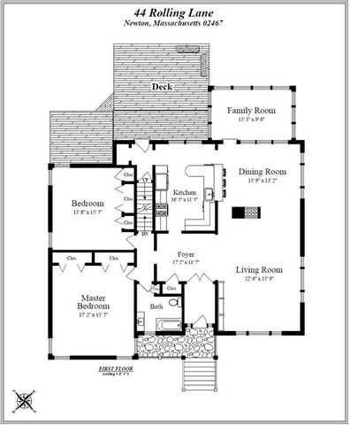 44 Rolling Ln, Newton, MA 02467