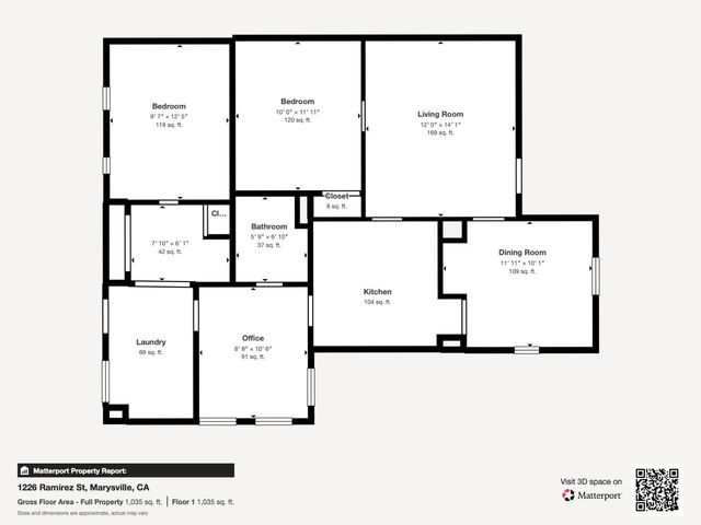 1226 Ramirez St, Marysville, CA 95901