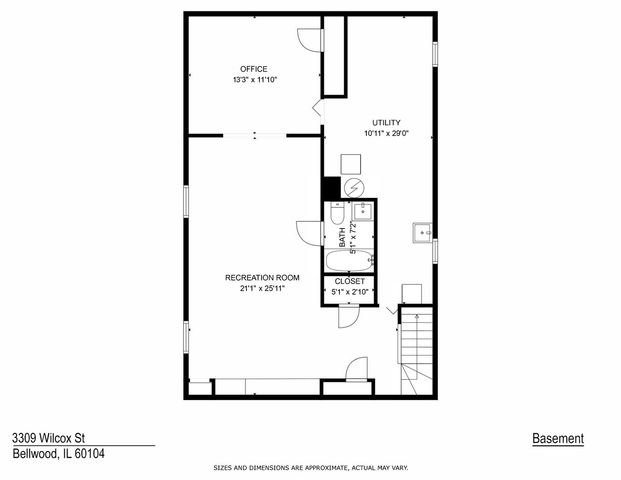 3309 WILCOX Avenue, Bellwood, IL 60104
