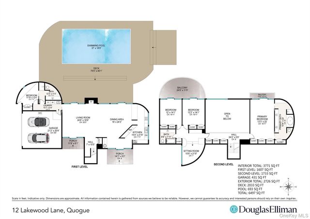 12 Lakewood Lane, Quogue, NY 11959