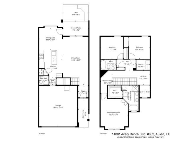 14001 Avery Ranch BLVD 602, Austin, TX 78717