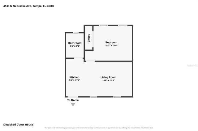 4134 N NEBRASKA AVENUE, Tampa, FL 33603