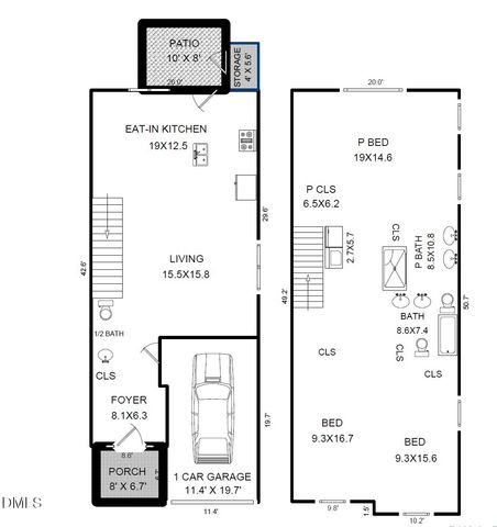 1174 Channel Drop Drive, Durham, NC 27703