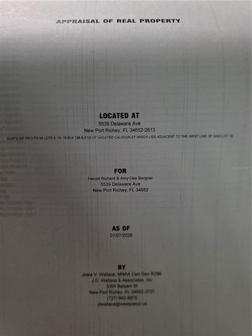 5539 DELAWARE AVENUE, New Port Richey, FL 34652