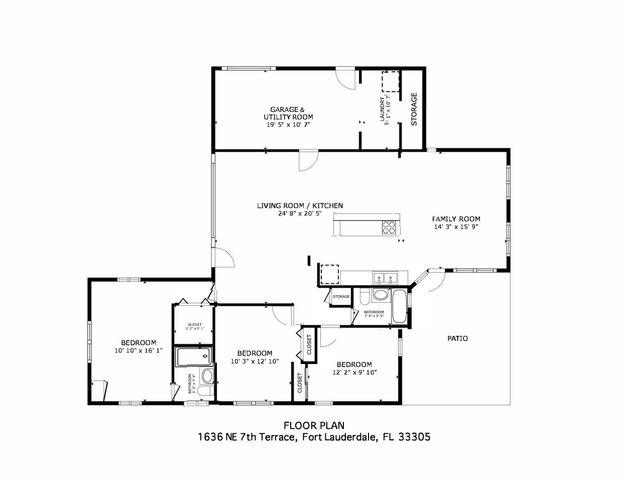 1636 NE 7th Terrace, Fort Lauderdale, FL 33305