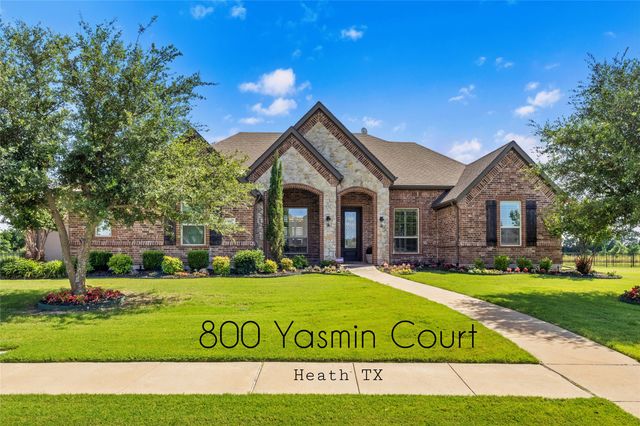 800 Yasmin Court, Heath, TX 75126