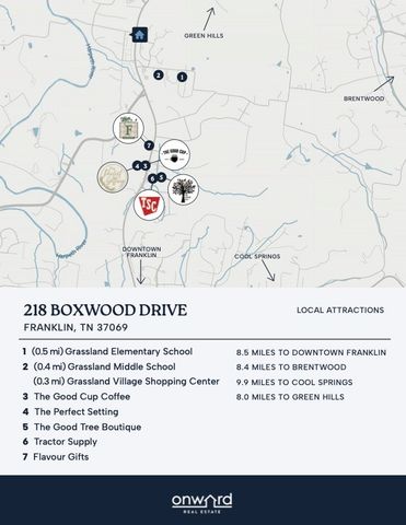 218 Boxwood Dr, Franklin, TN 37069