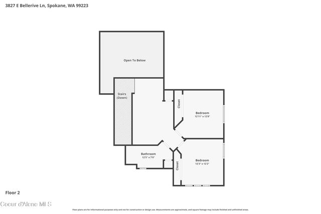 3827 E BELLERIVE LN, Spokane, WA 99223