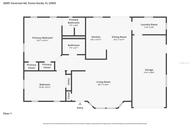 26091 EAVERSON ROAD, Punta Gorda, FL 33955