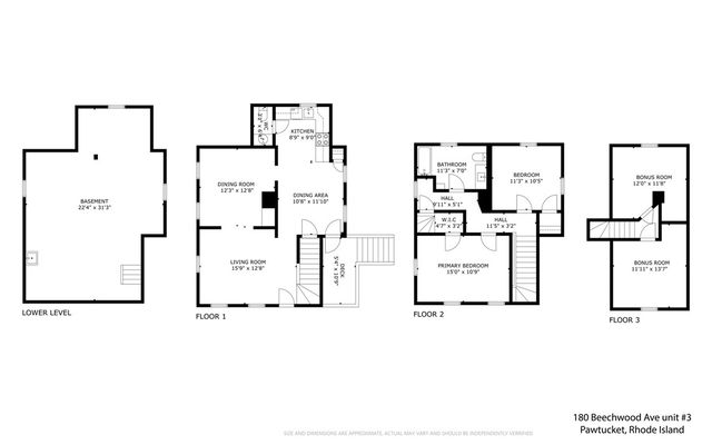 180 Beechwood Avenue 3, Pawtucket, RI 02860