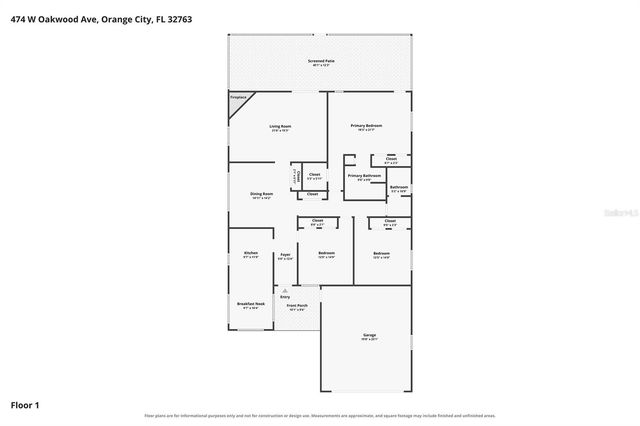 474 W OAKWOOD AVENUE, Orange City, FL 32763