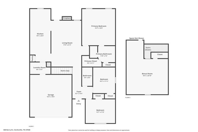 368 Barry Dr, Clarksville, TN 37040