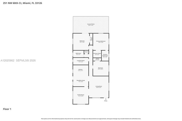 251 NW 60th Ct, Miami, FL 33126