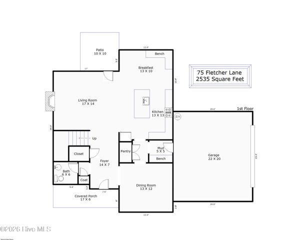 75 Fletcher Lane, Hampstead, NC 28443