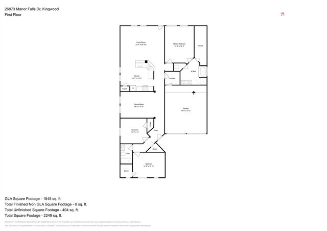 26873 Manor Falls Drive, Kingwood, TX 77339