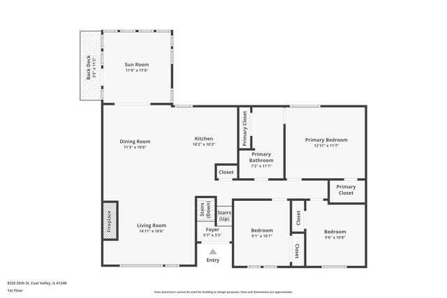 8325 55TH Street, Coal Valley, IL 61240