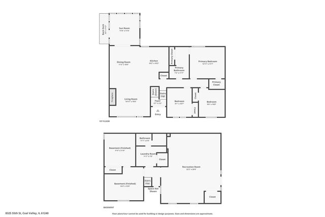 8325 55TH Street, Coal Valley, IL 61240