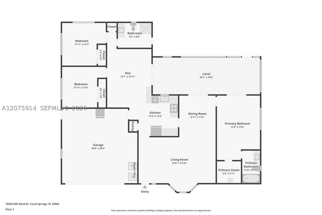 10320 NW 42nd Dr, Coral Springs, FL 33065