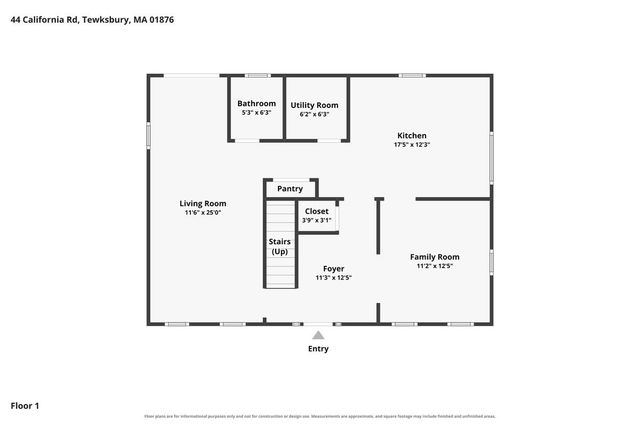 44 California, Tewksbury, MA 01876