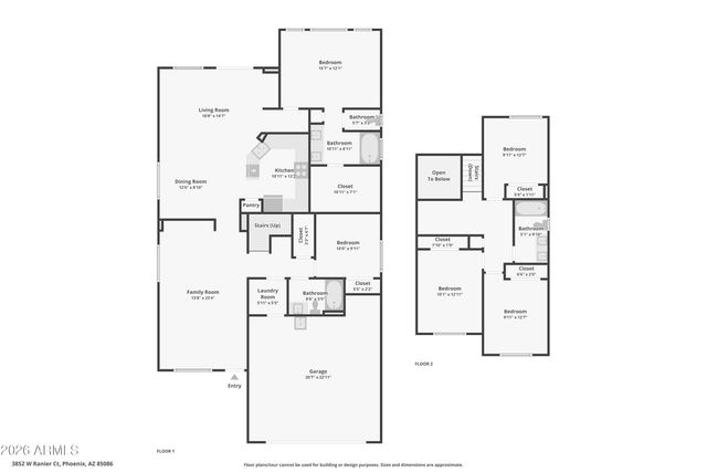 3852 W RANIER Court, Anthem, AZ 85086