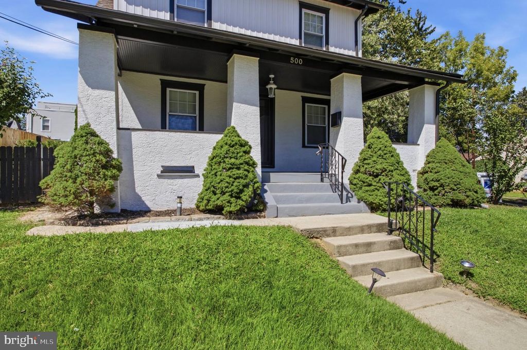500 SHARP AVE, GLENOLDEN, PA 19036 — exterior