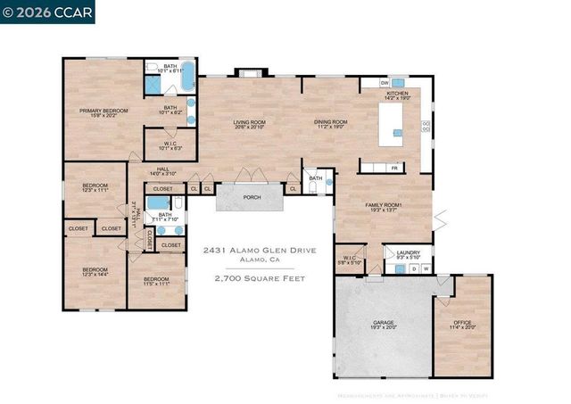 2431 Alamo Glen, Alamo, CA 94507