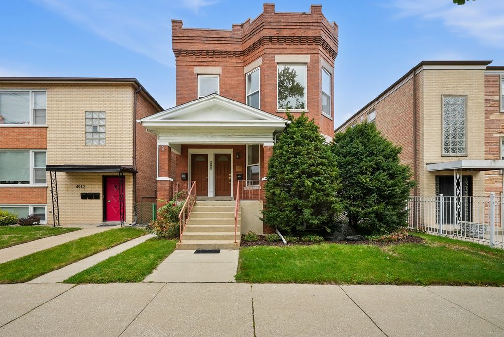 4908 W Berteau Avenue, Chicago, IL 60641 — exterior