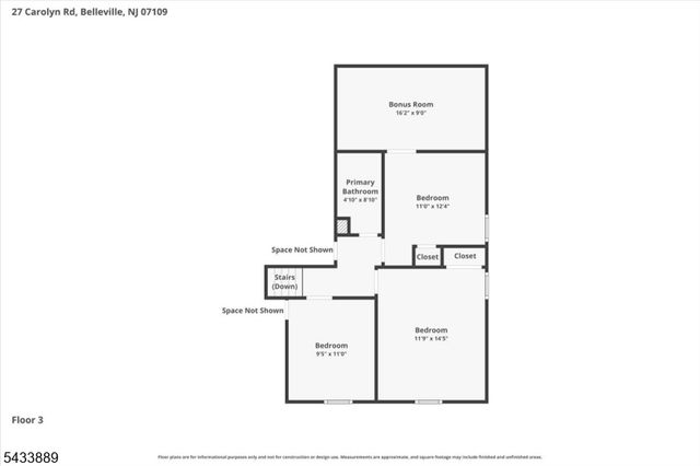 27 Carolyn Rd, Belleville Twp., NJ 07109